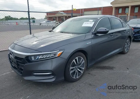 2019 Honda Accord Hybrid z USA, uszkodzony, nr VIN 1HGCV3F17KA019711